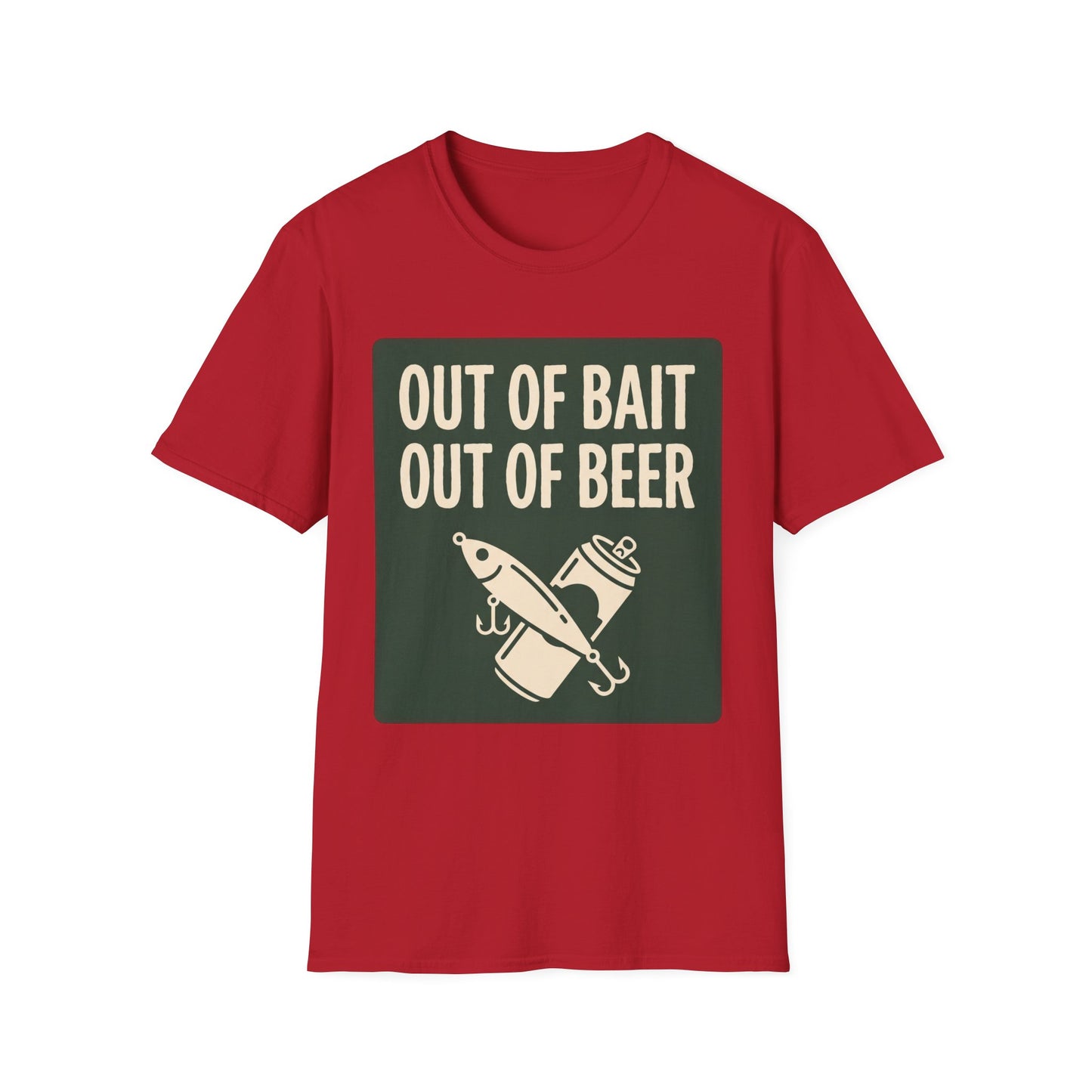 Out of Bait, Out of Beer Tee