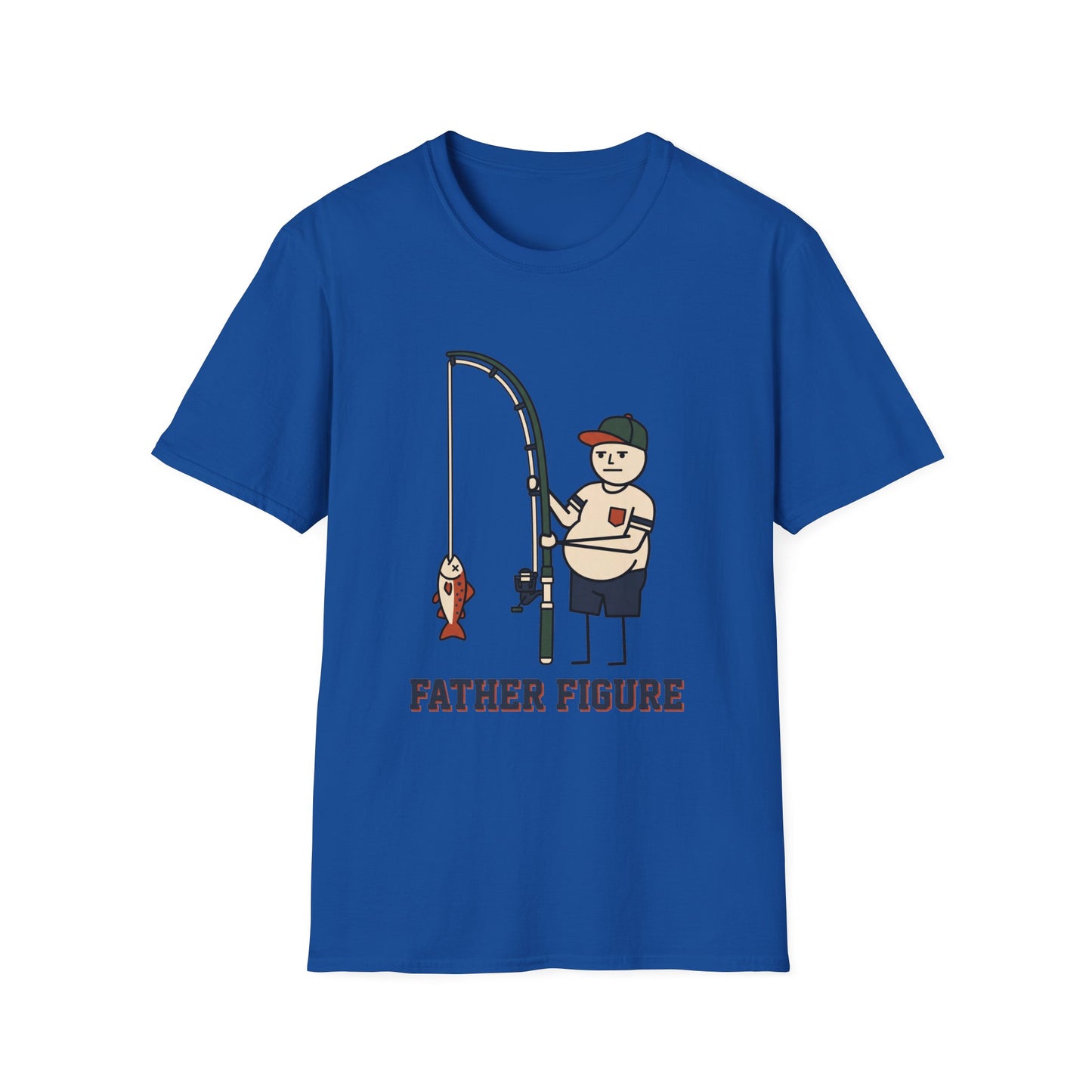 Father Figure Tee flat lay front view