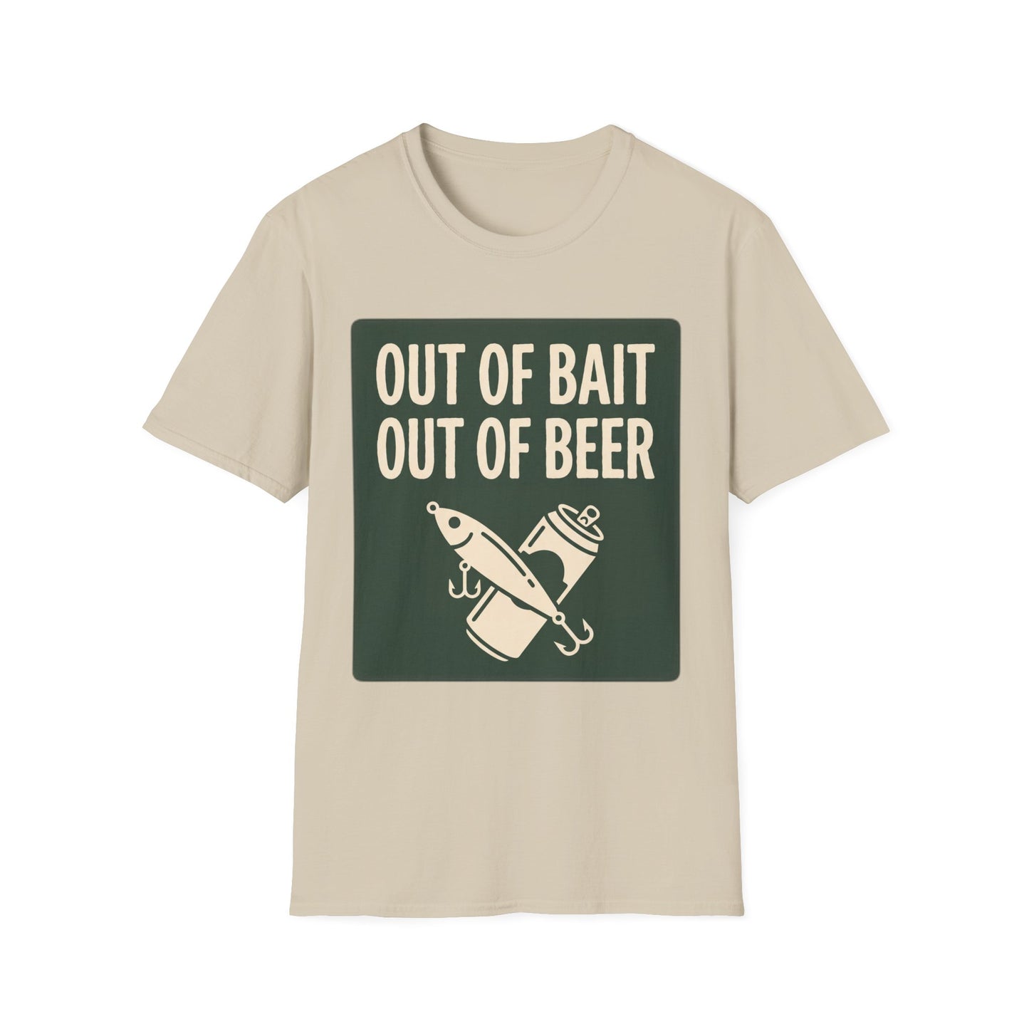 Out of Bait, Out of Beer Tee