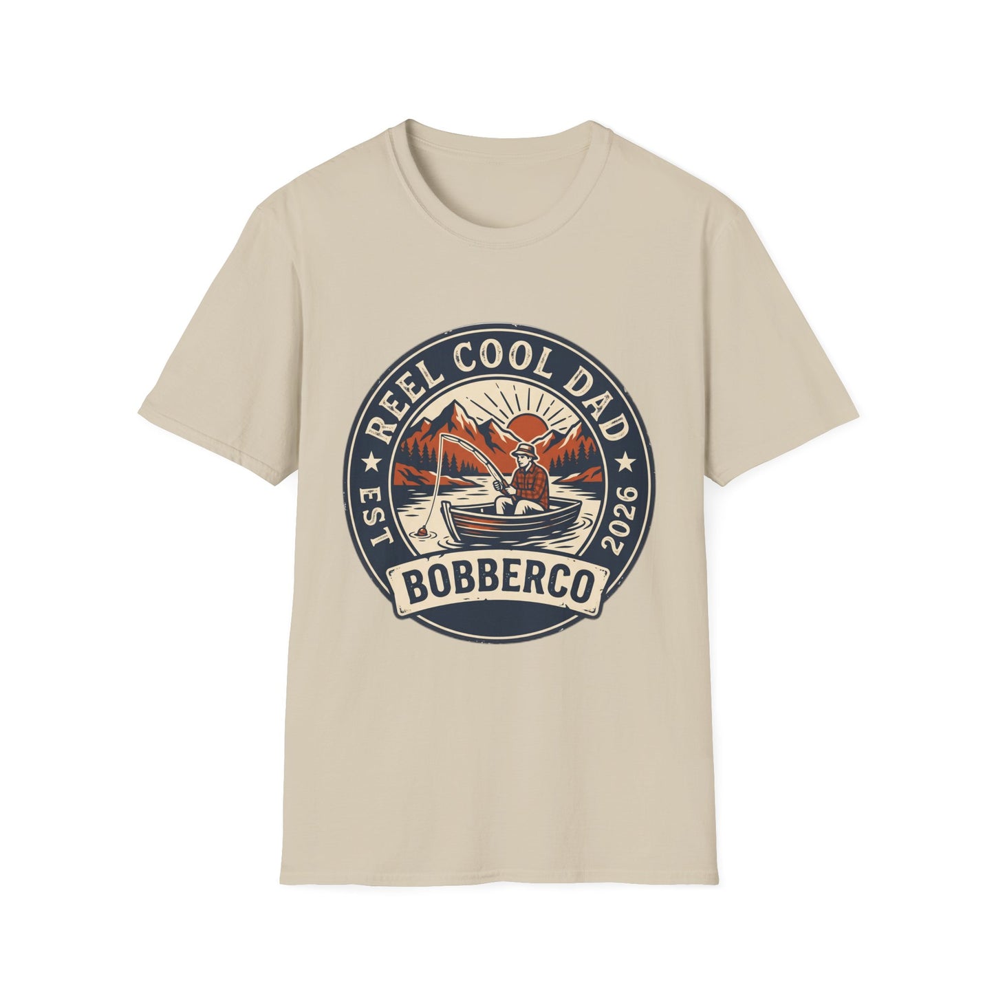 Reel Cool Dad Tee (Boat & Lake)