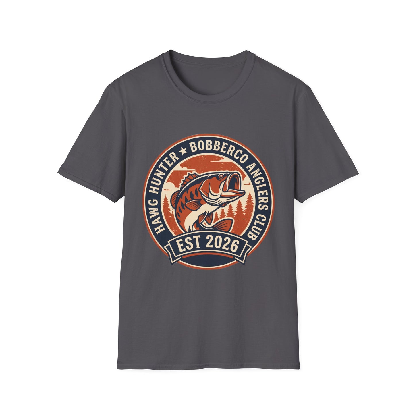 Hawg Hunter Tee side angle on model