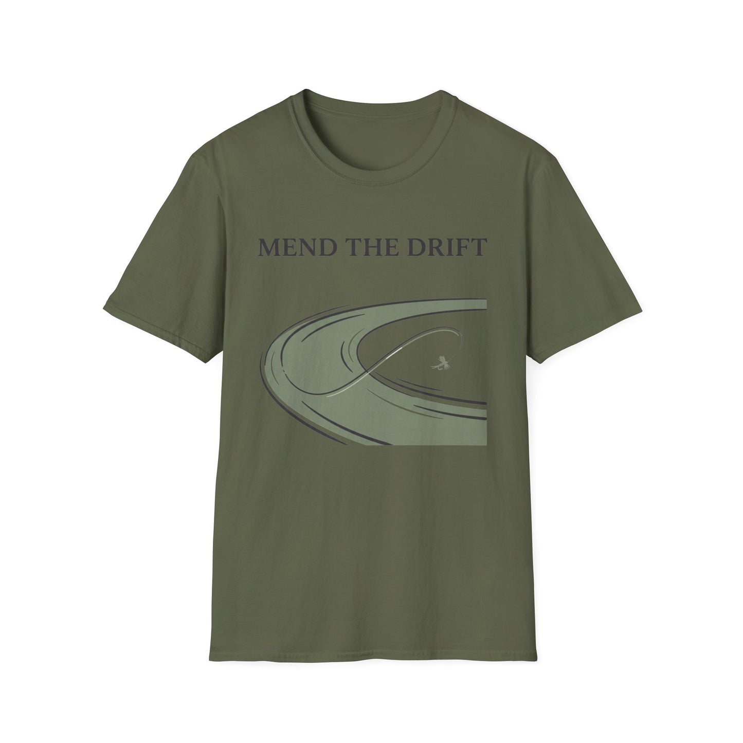 Mend the Drift Tee soft cotton fabric texture close-up