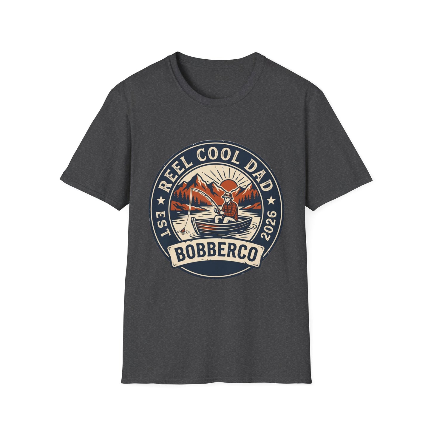 Reel Cool Dad Tee (Boat & Lake)