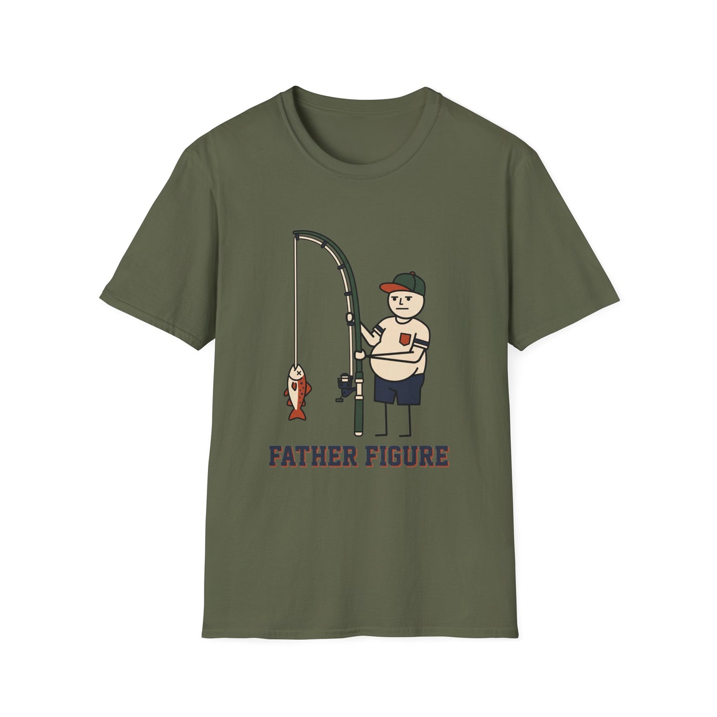 Father Figure Tee soft cotton fabric texture close-up