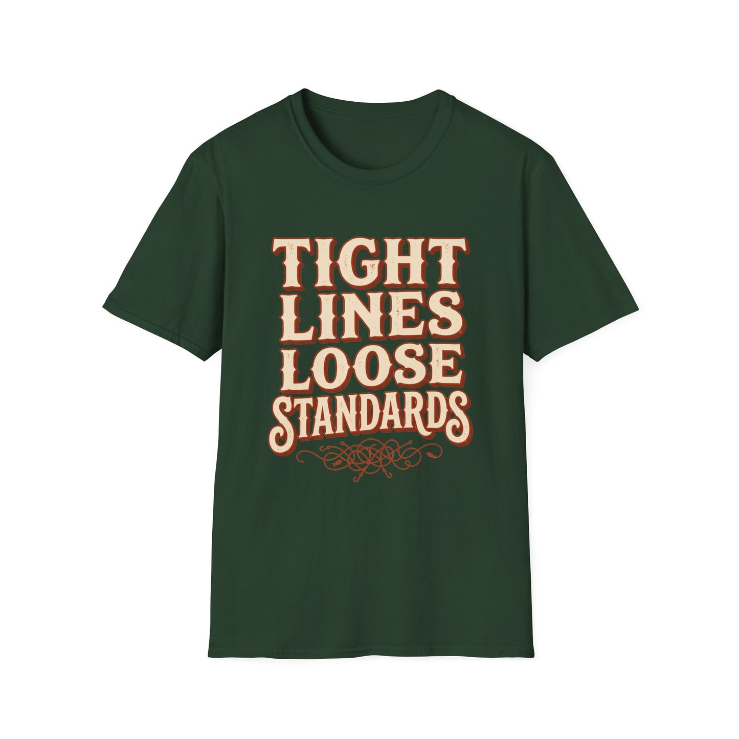 Tight Lines, Loose Standards Tee