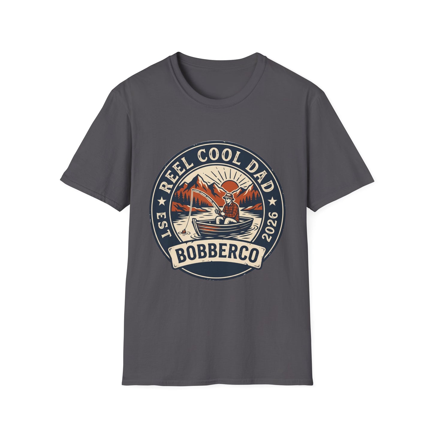 Reel Cool Dad Tee (Boat & Lake)