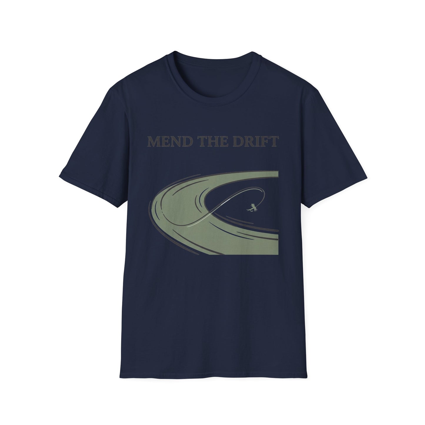 Mend the Drift Tee flat lay back view