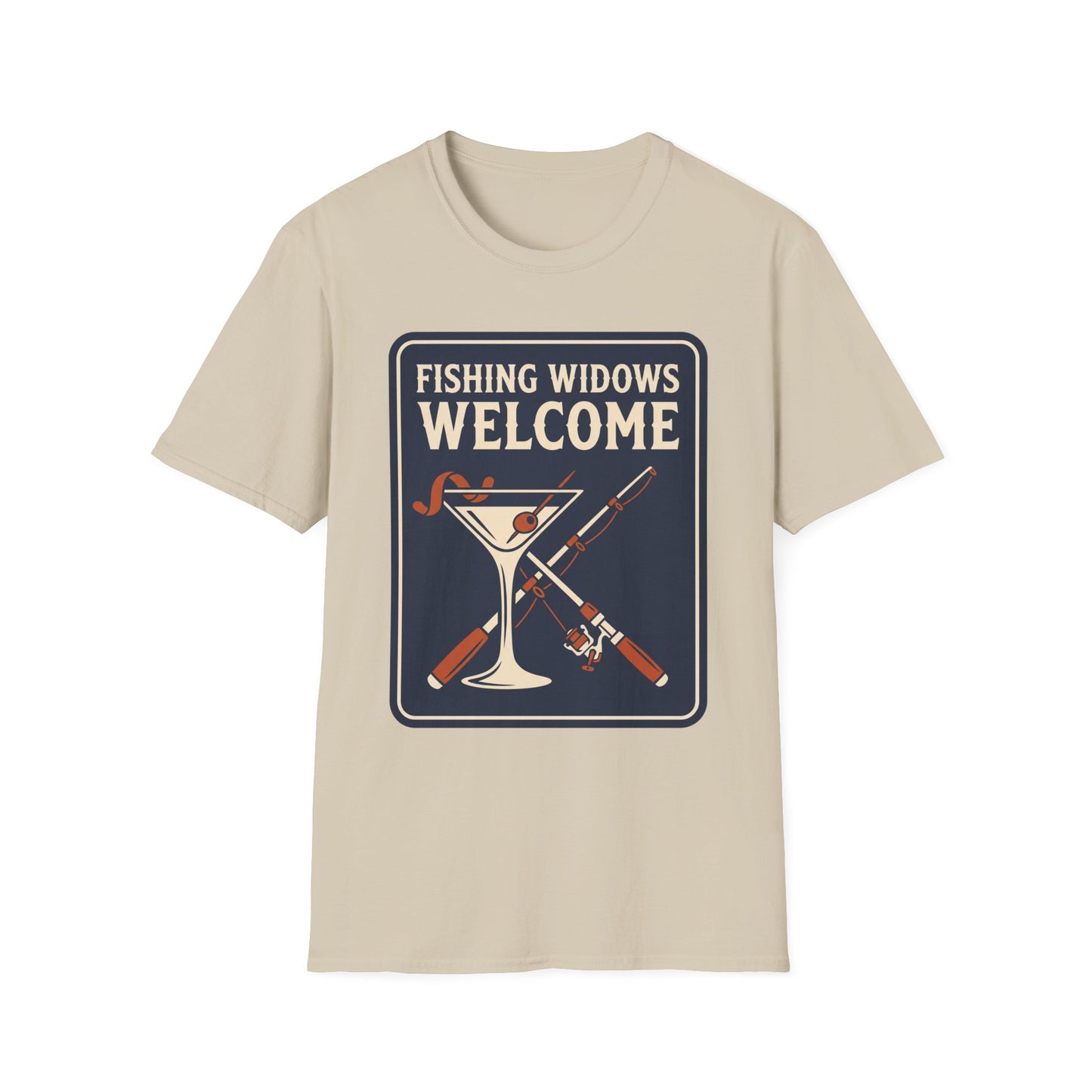Fishing Widows Welcome Tee