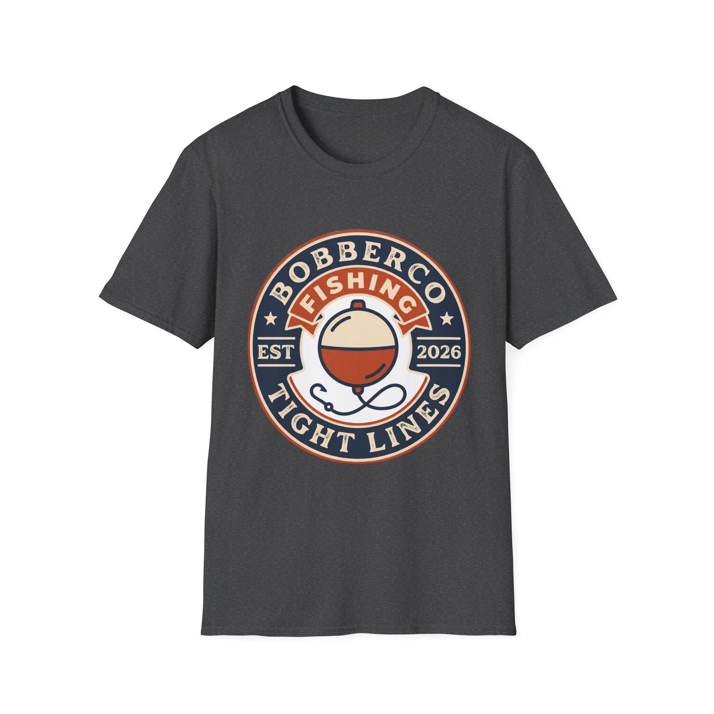BobberCo Tight Lines Tee lifestyle photo worn by angler