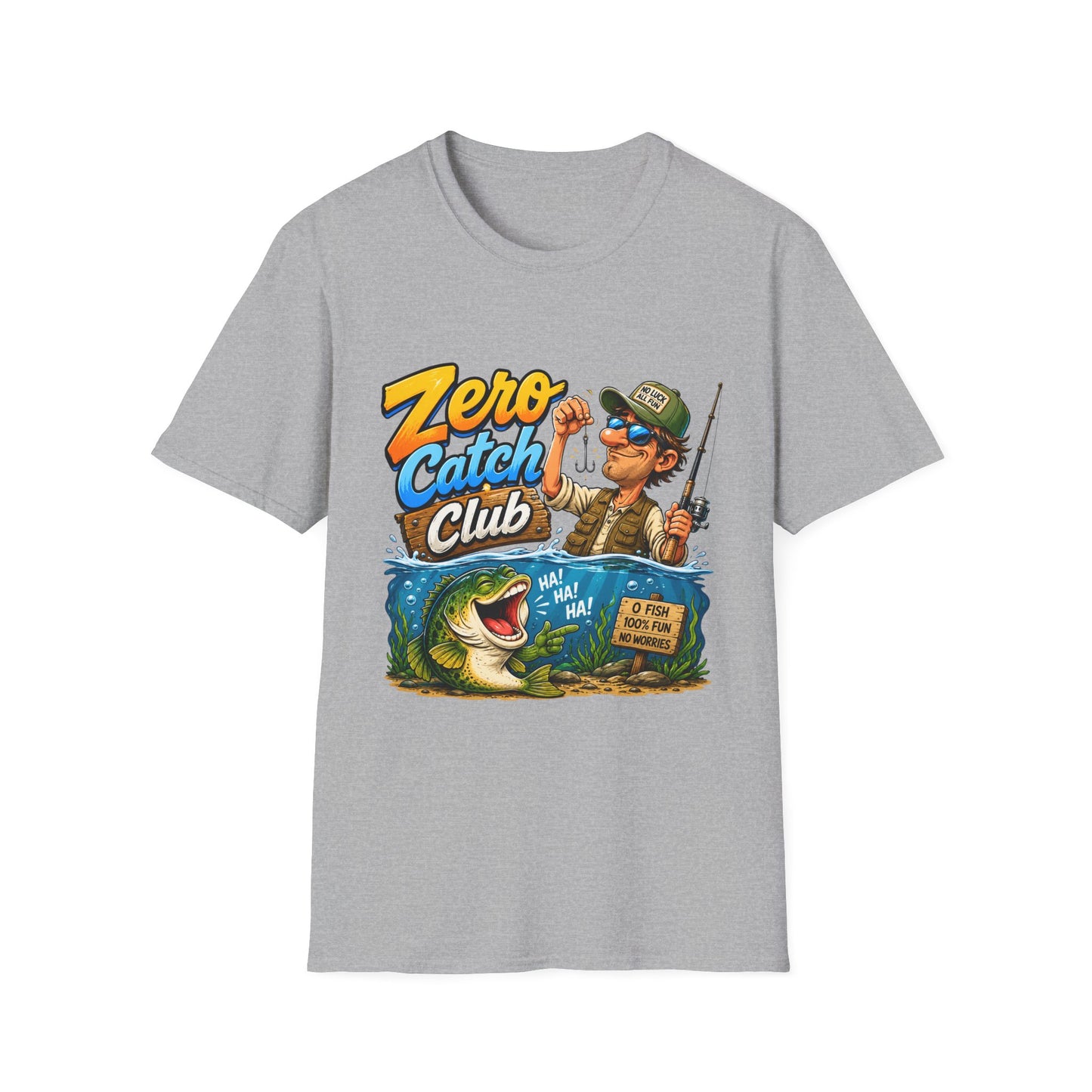 Zero Catch Club Tee neckline and shoulder detail