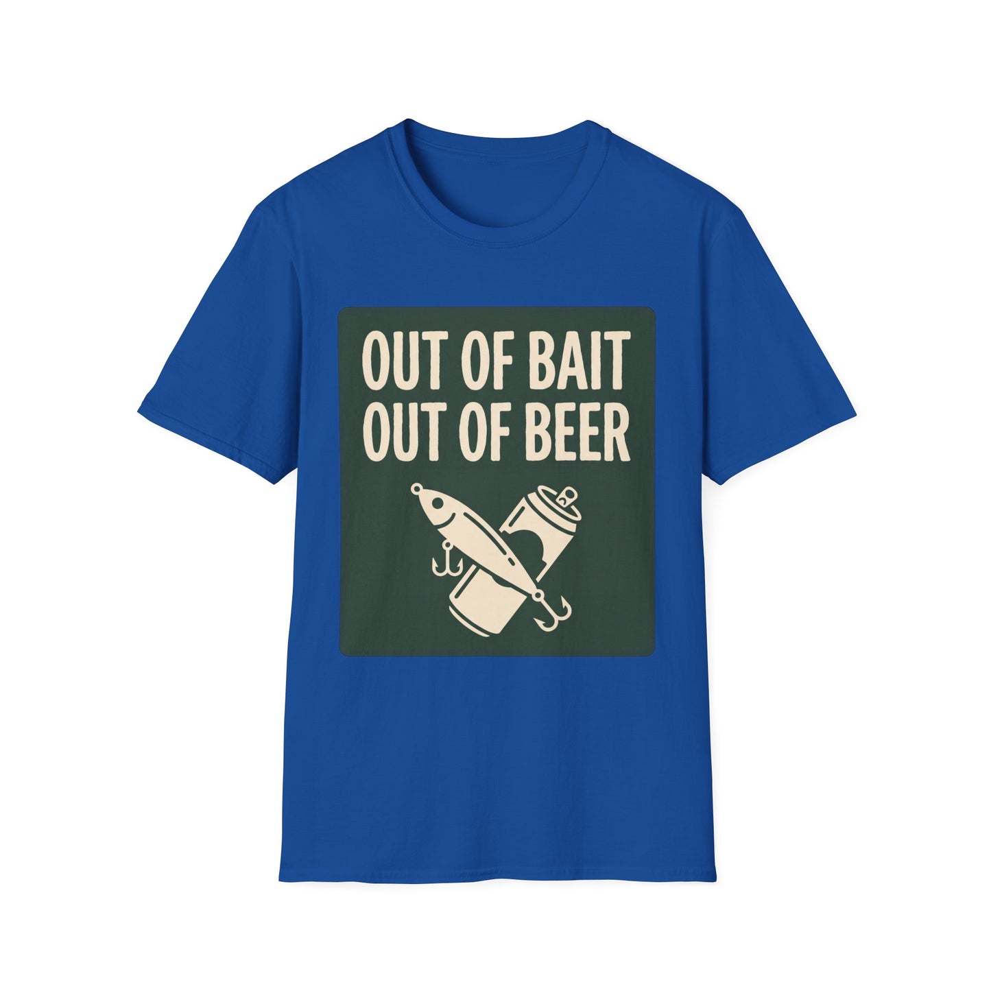 Out of Bait, Out of Beer Tee