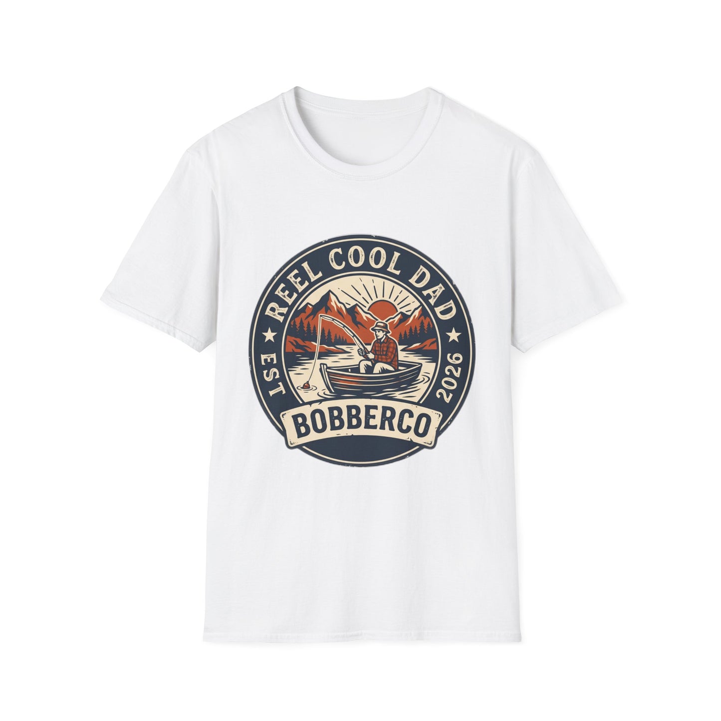 Reel Cool Dad Tee (Boat & Lake)