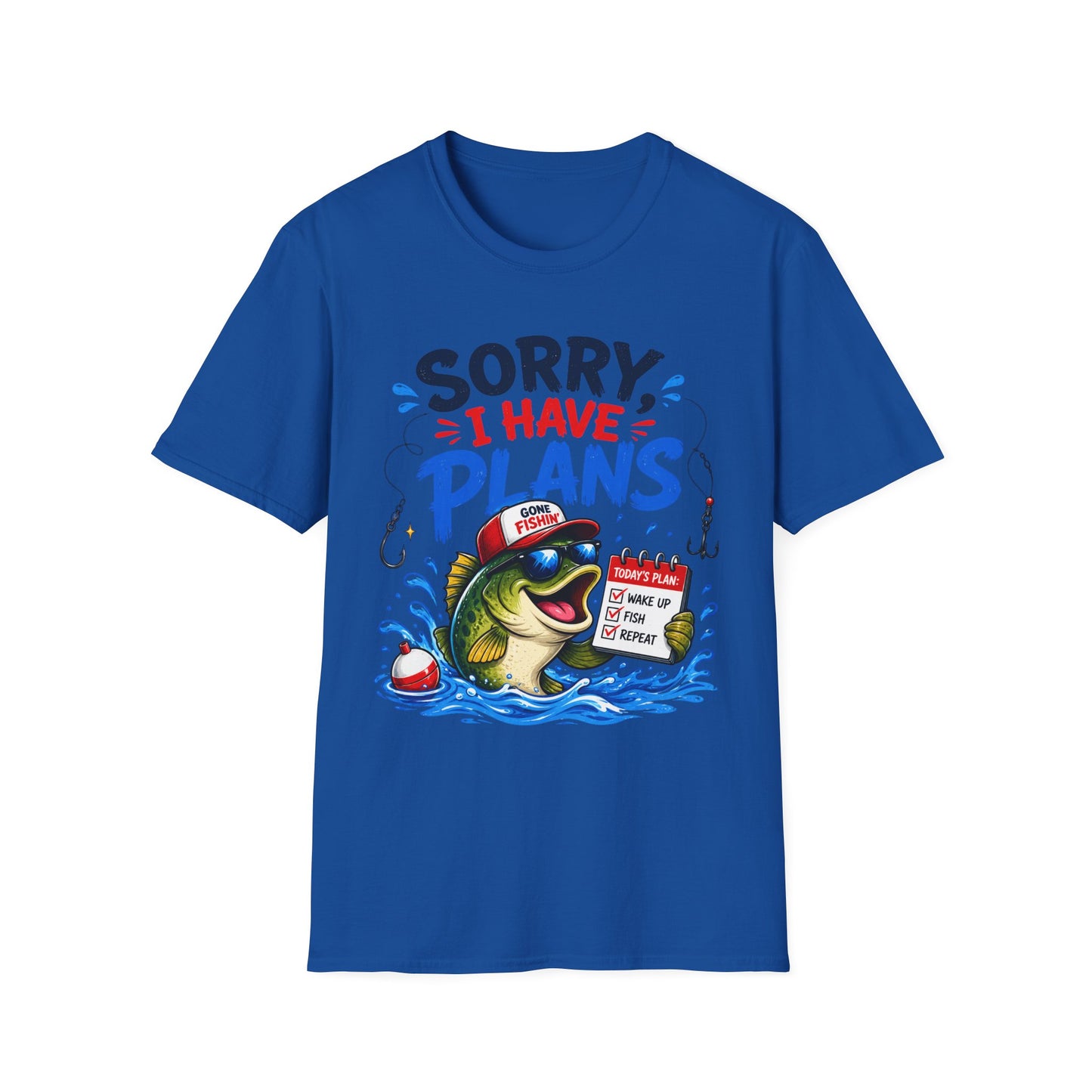 Sorry I Have Plans Tee flat lay front view