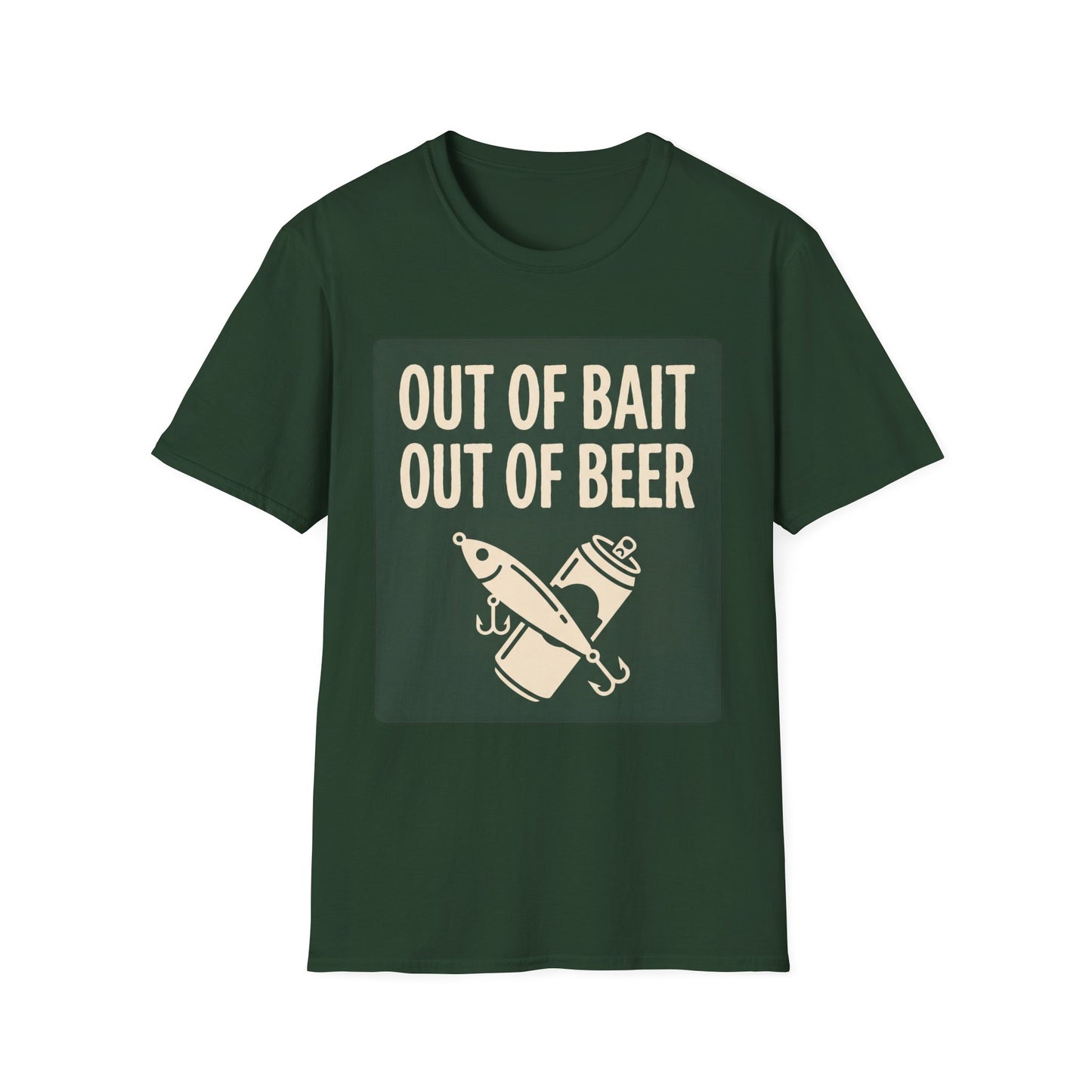 Out of Bait, Out of Beer Tee