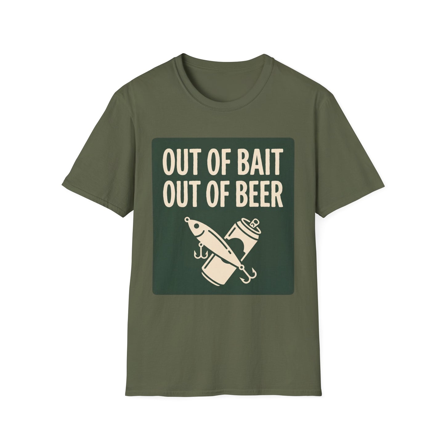 Out of Bait, Out of Beer Tee