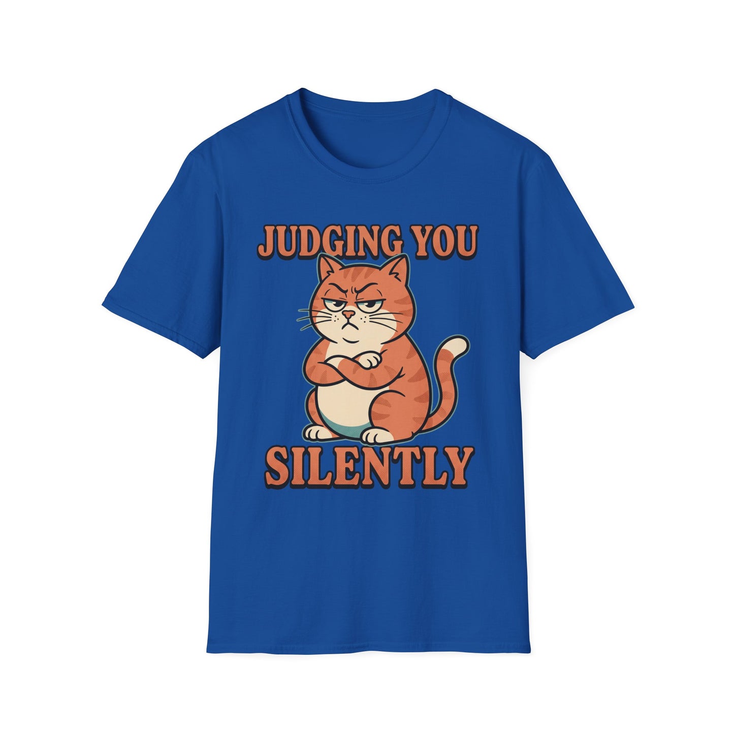 Judging You Silently Cat T-Shirt