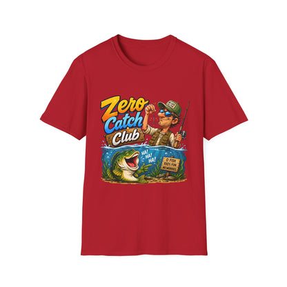 Zero Catch Club Tee size chart