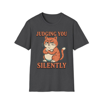 Judging You Silently Cat T-Shirt