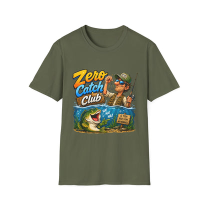 Zero Catch Club Tee fabric texture close-up