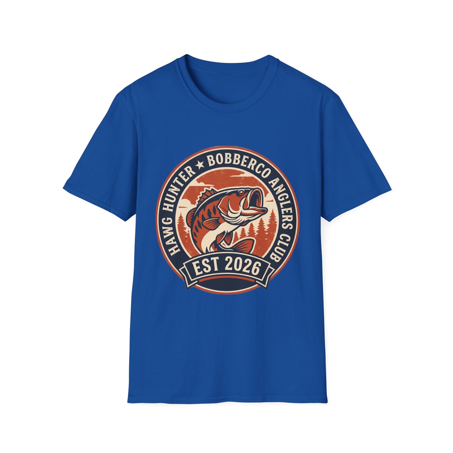 Hawg Hunter Tee flat lay front view