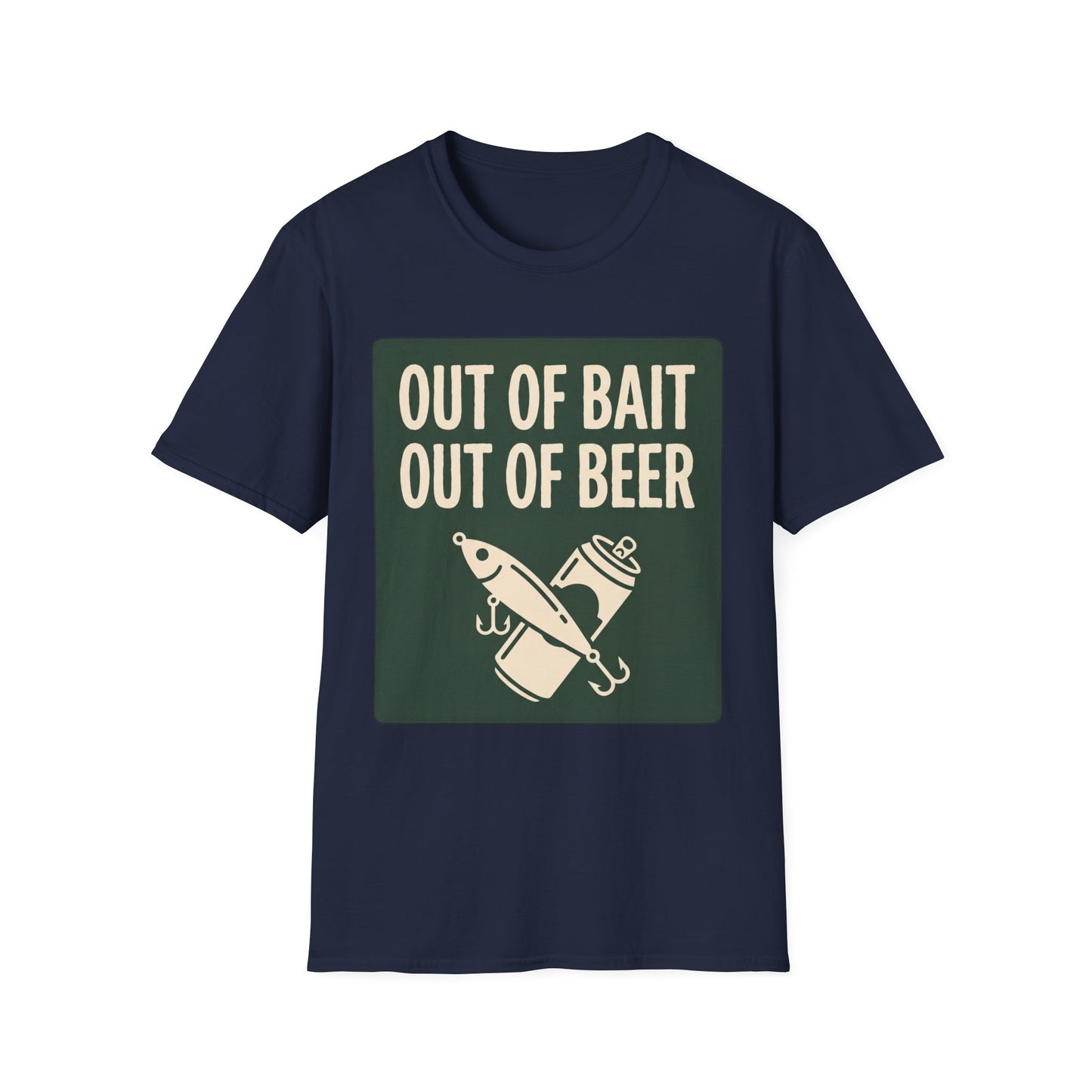 Out of Bait, Out of Beer Tee