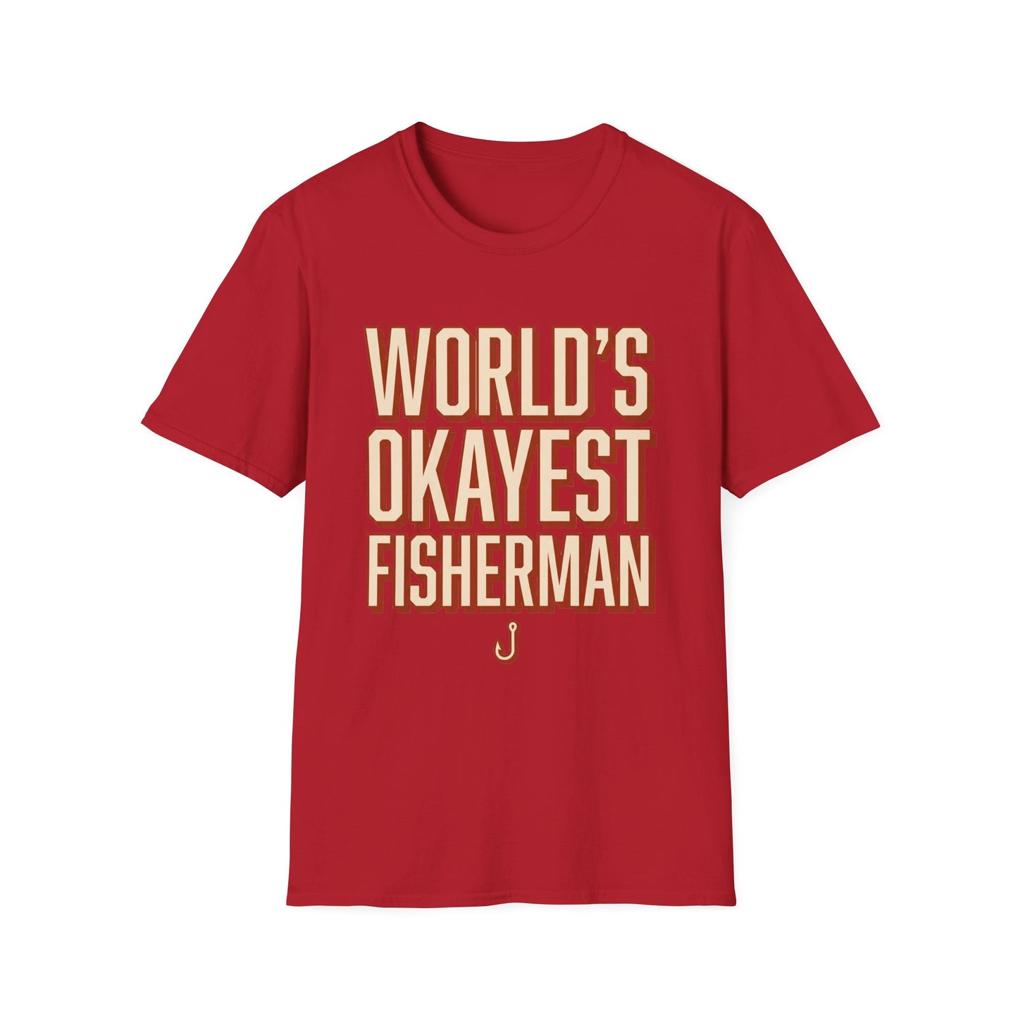 World's Okayest Fisherman Tee