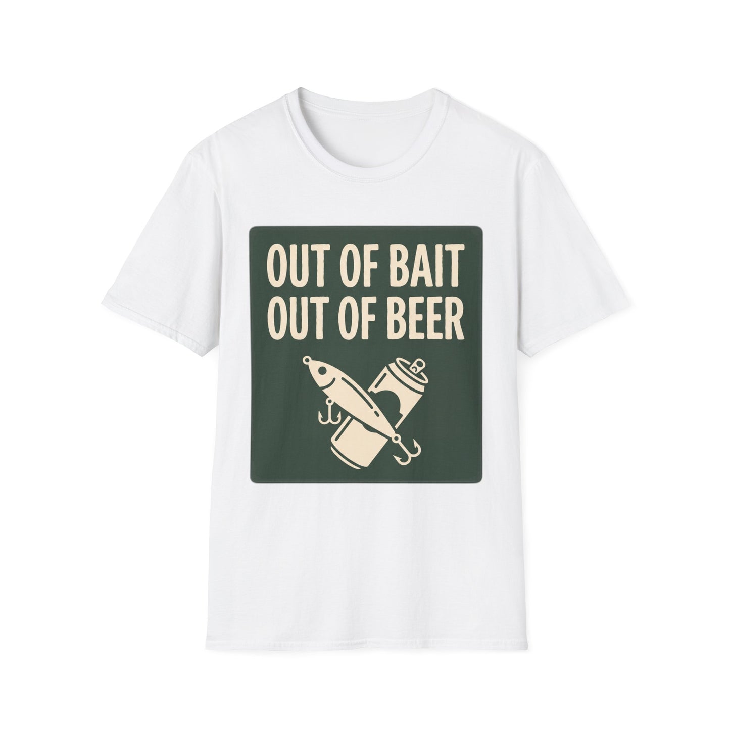 Out of Bait, Out of Beer Tee