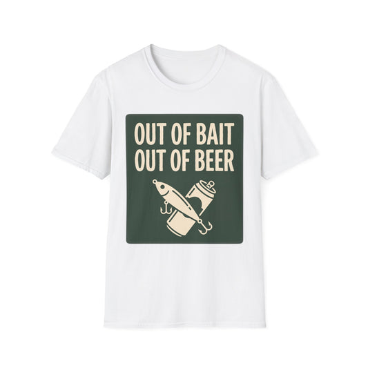 Out of Bait, Out of Beer Tee