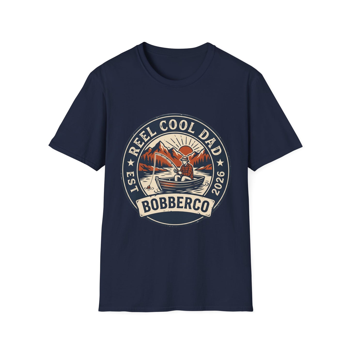Reel Cool Dad Tee (Boat & Lake)