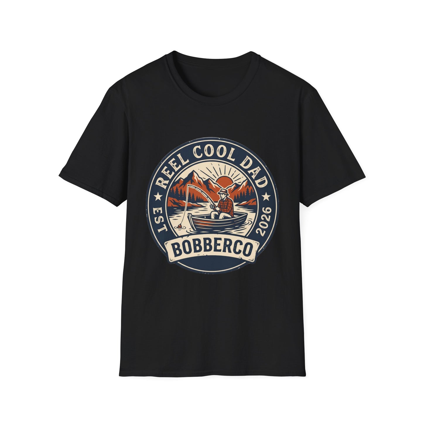 Reel Cool Dad Tee (Boat & Lake)