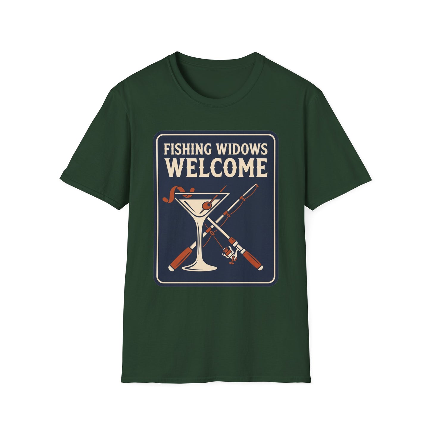 Fishing Widows Welcome Tee