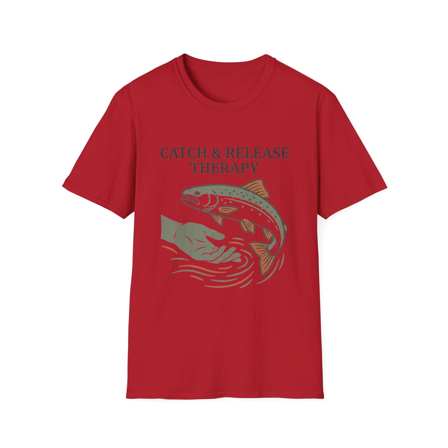 Catch & Release Therapy Tee unisex size chart