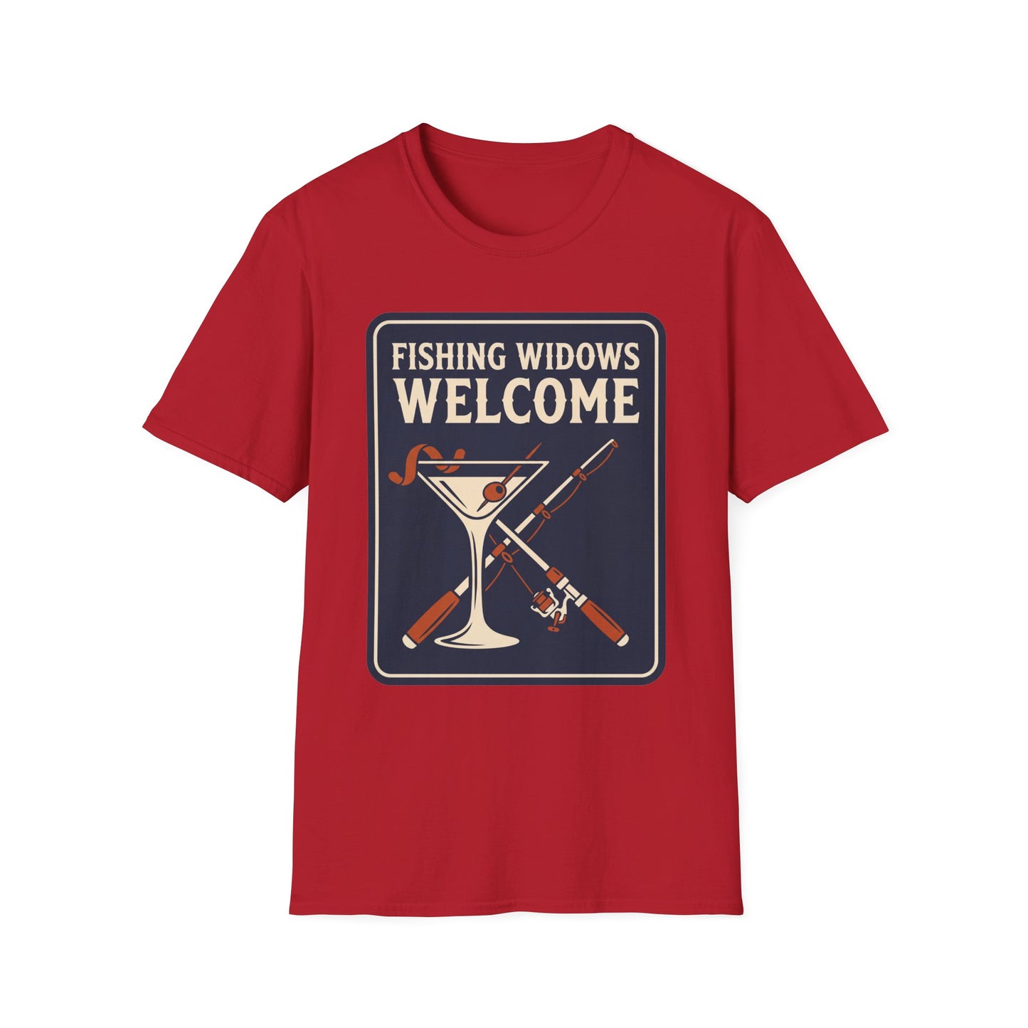 Fishing Widows Welcome Tee