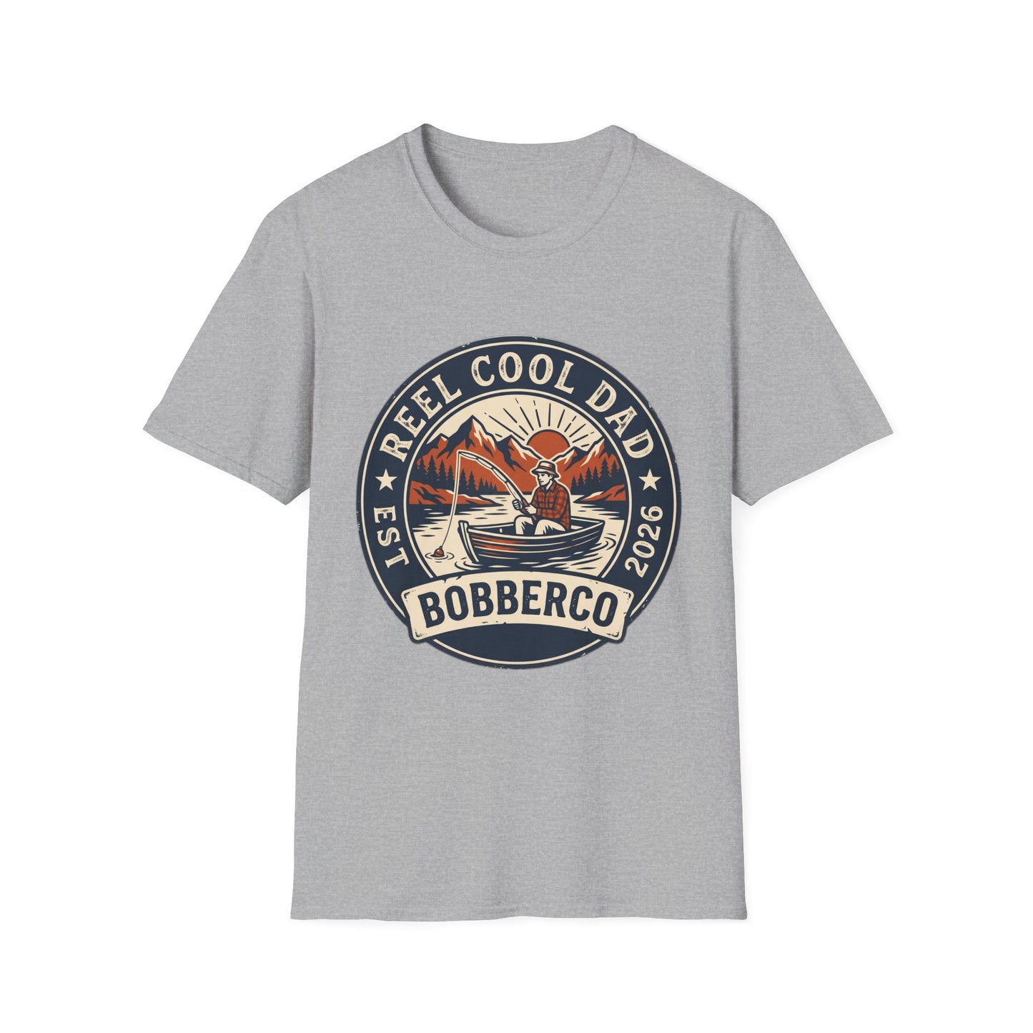 Reel Cool Dad Tee (Boat & Lake)