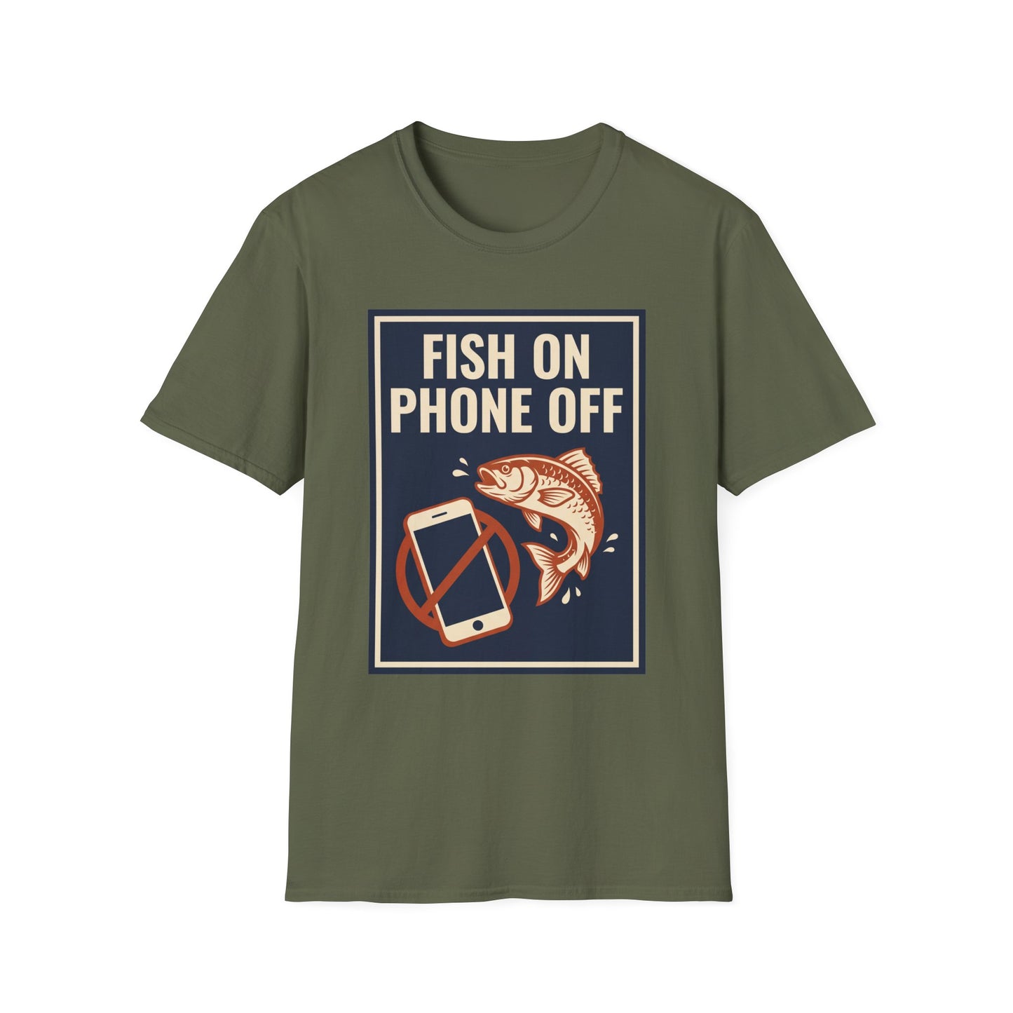 Fish On, Phone Off Tee