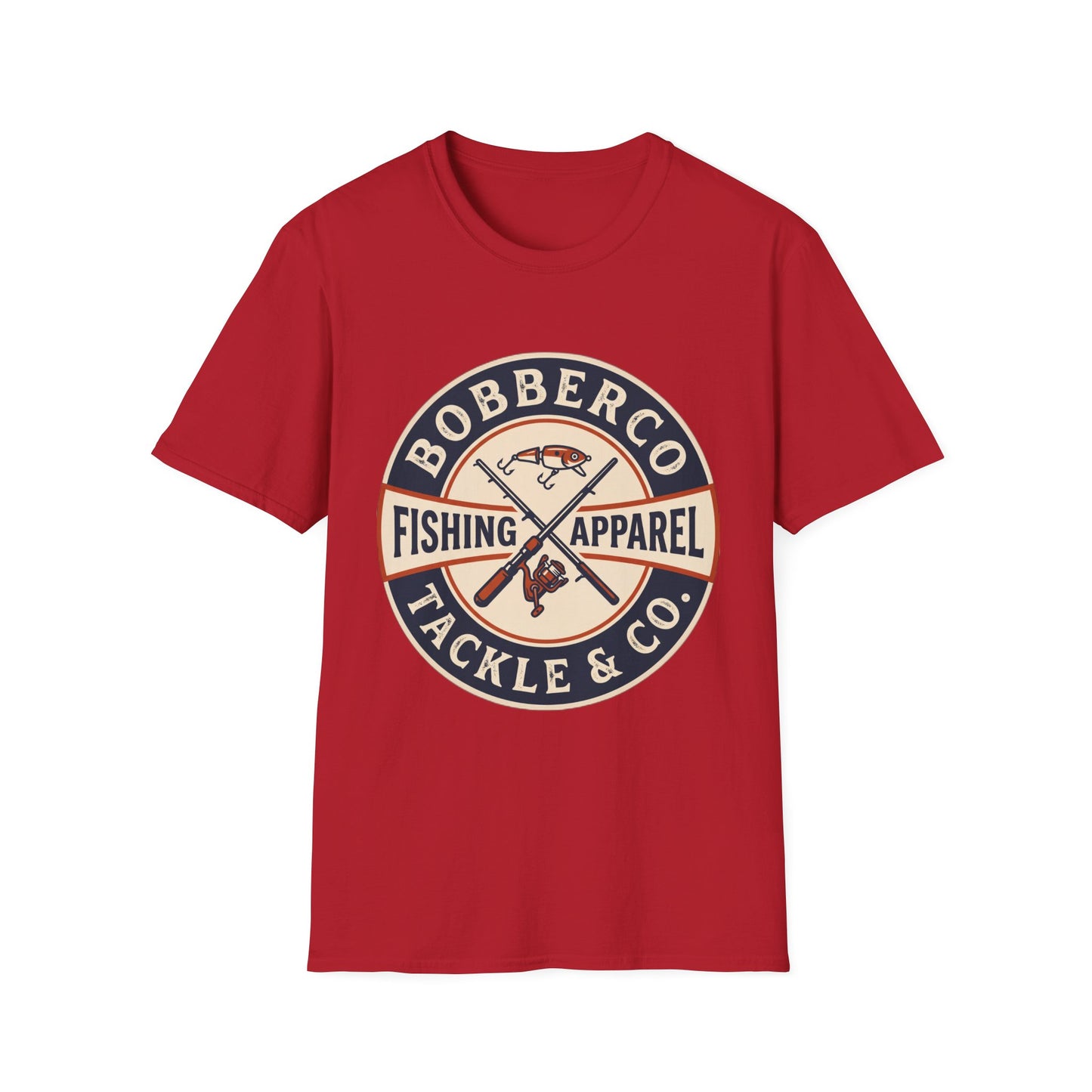 BobberCo Tackle & Co. Tee size chart