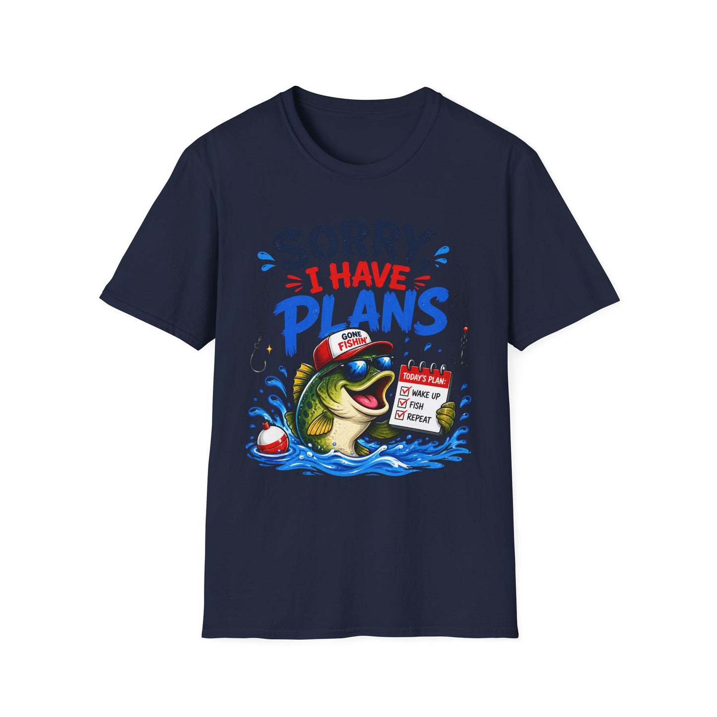 Sorry I Have Plans Tee flat lay back view