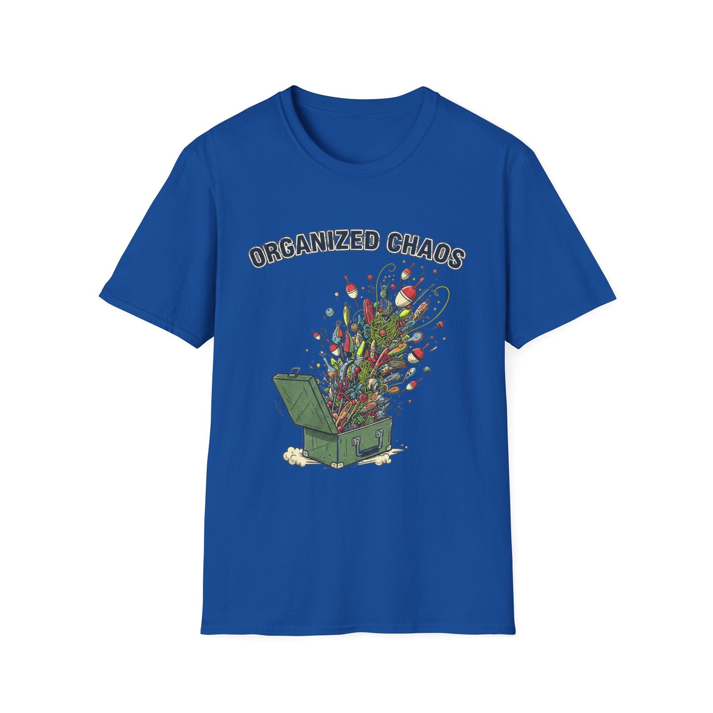 Organized Chaos Tee flat lay front view