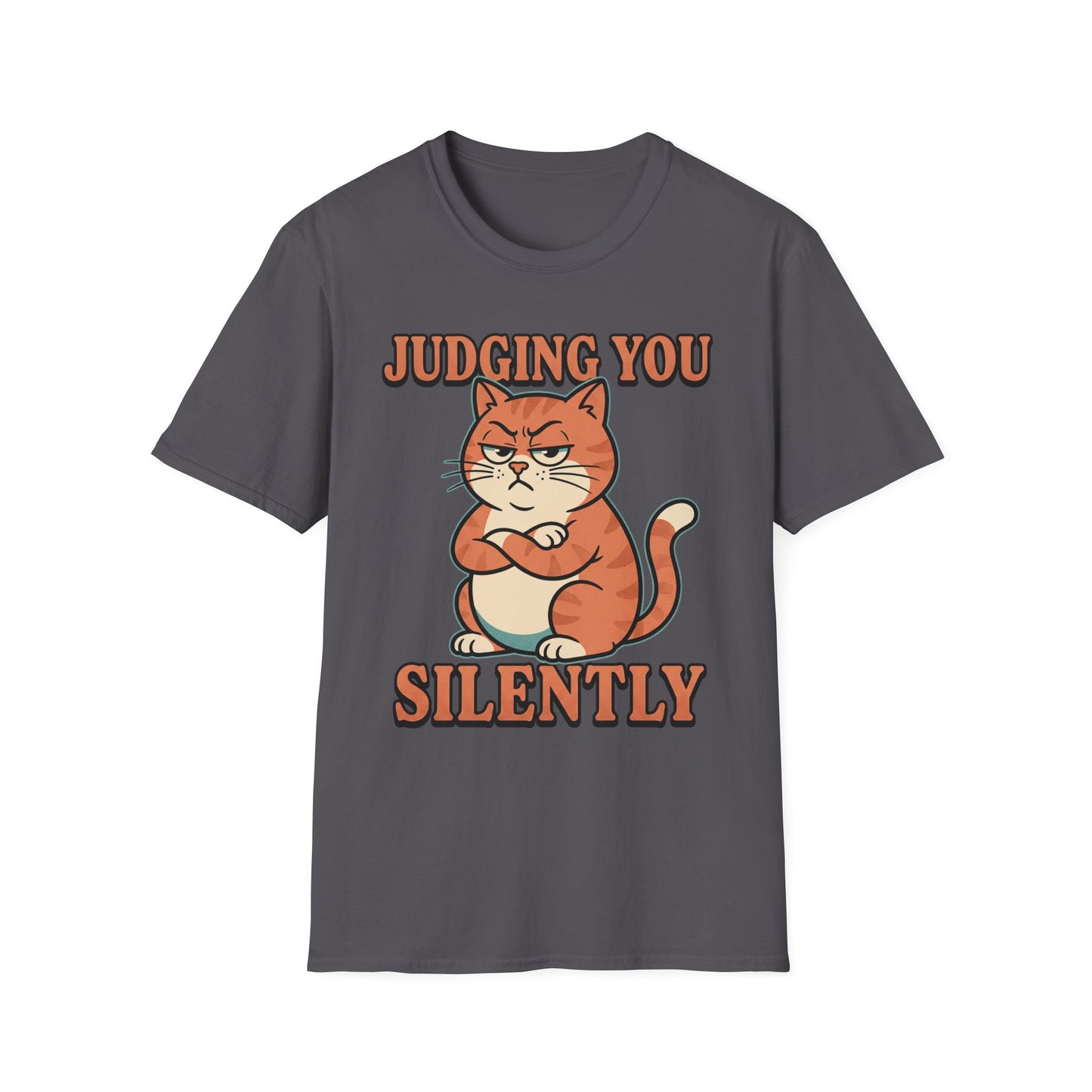 Judging You Silently Cat T-Shirt