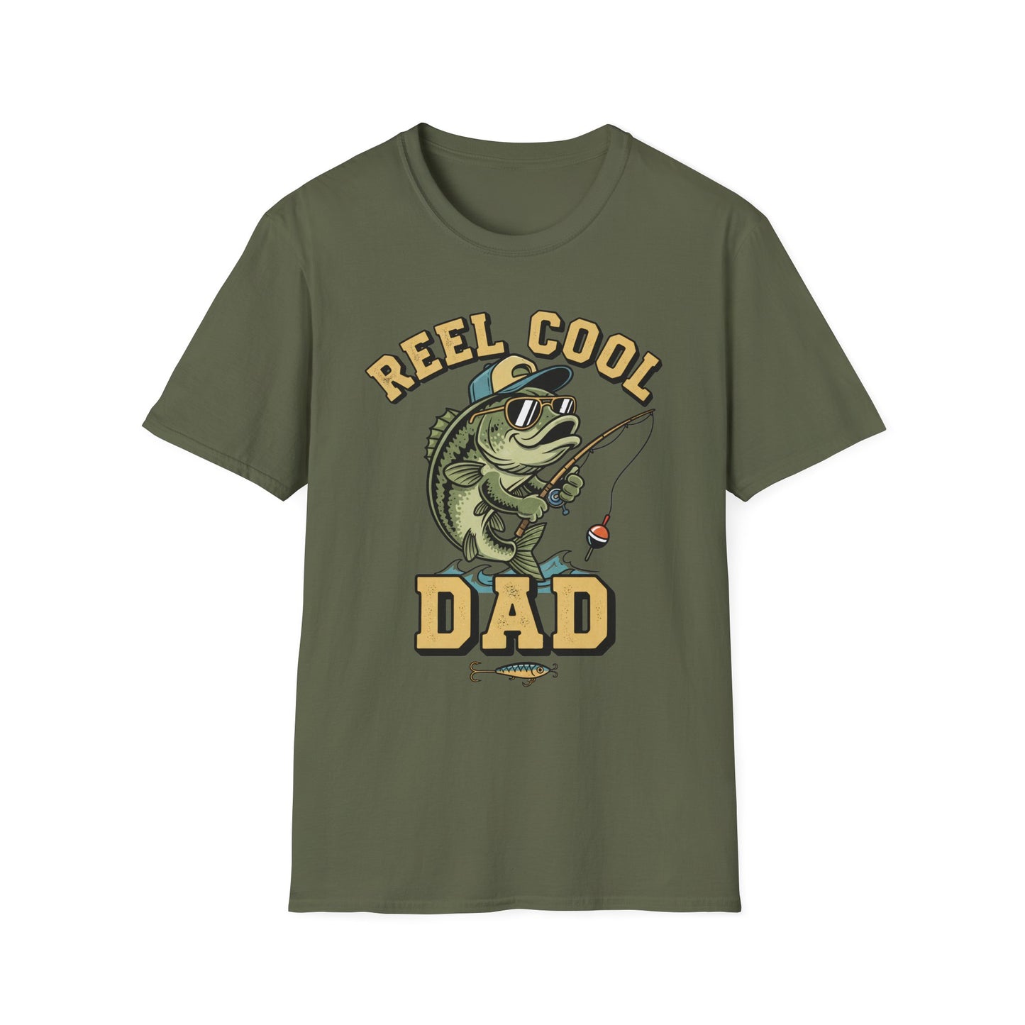 Reel Cool Dad Tee (Classic) fabric texture close-up