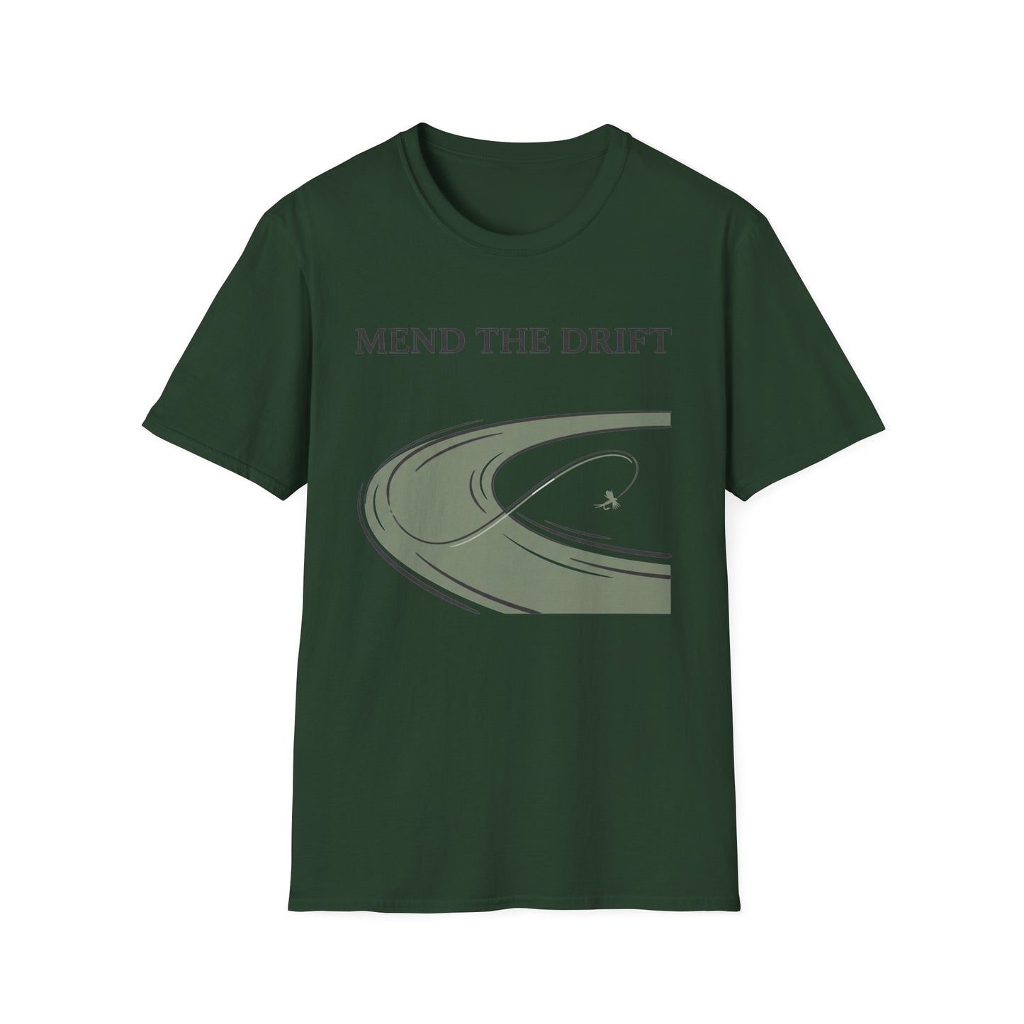 Mend the Drift Tee folded shirt and packaging for Father’s Day gift