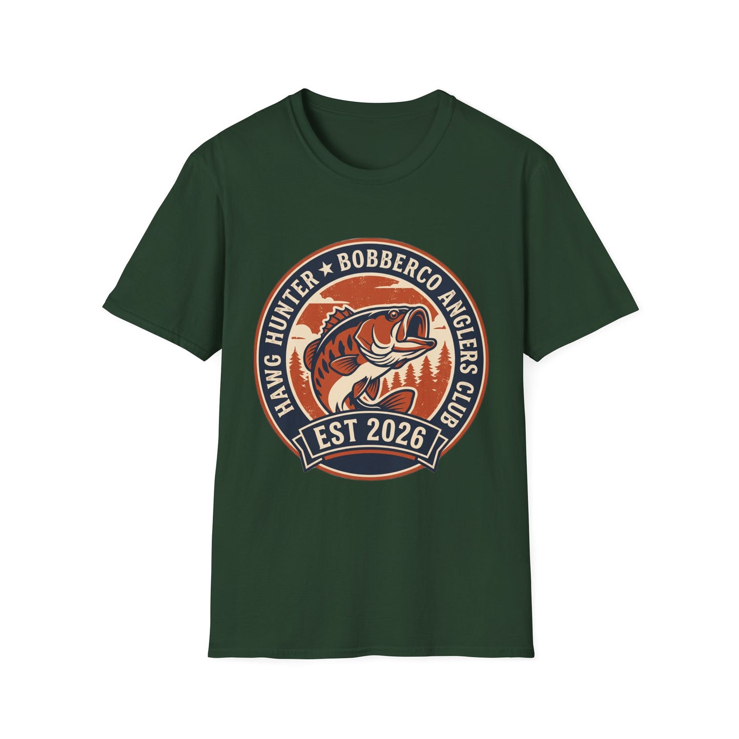 Hawg Hunter Tee packaging and folded shirt