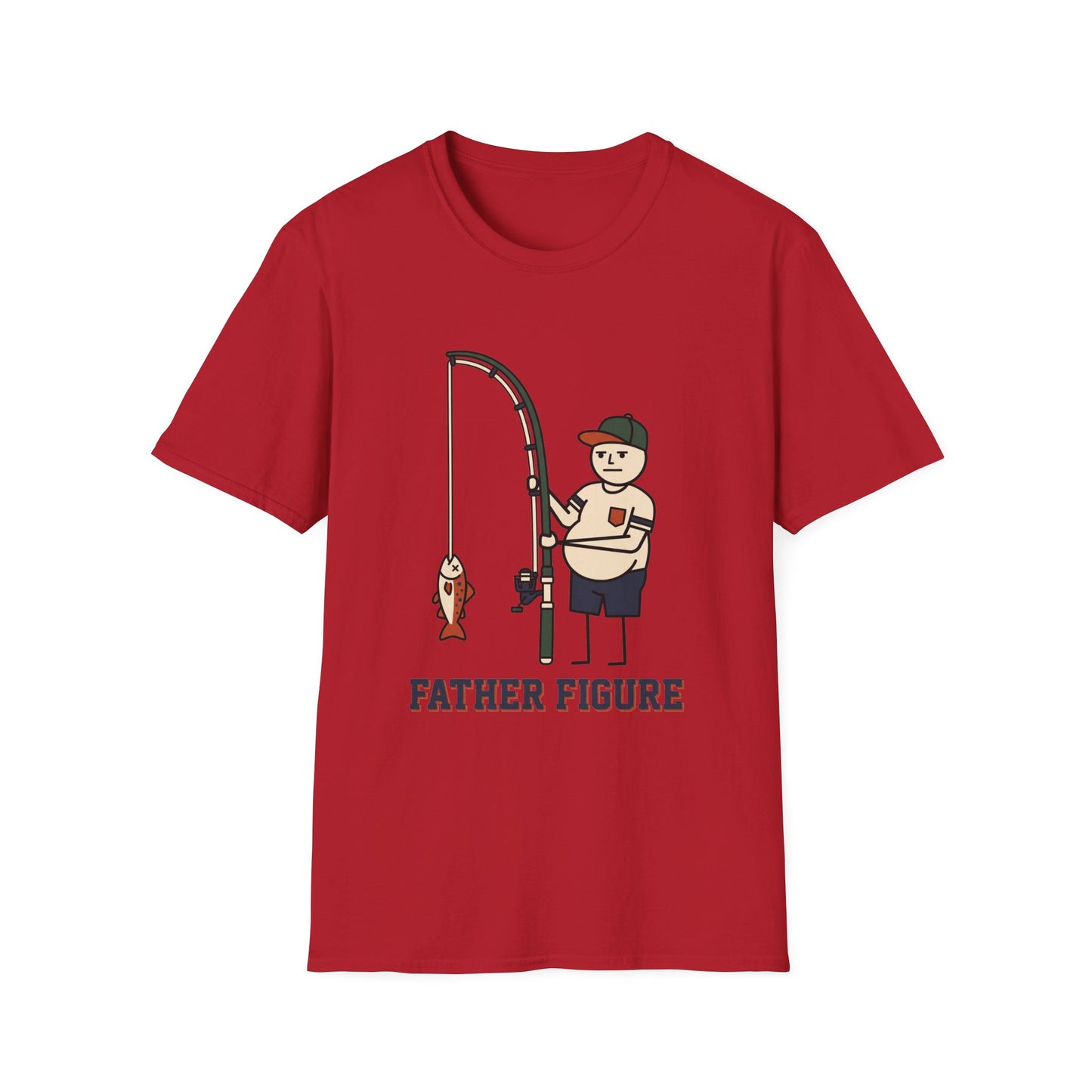 Father Figure Tee unisex size chart