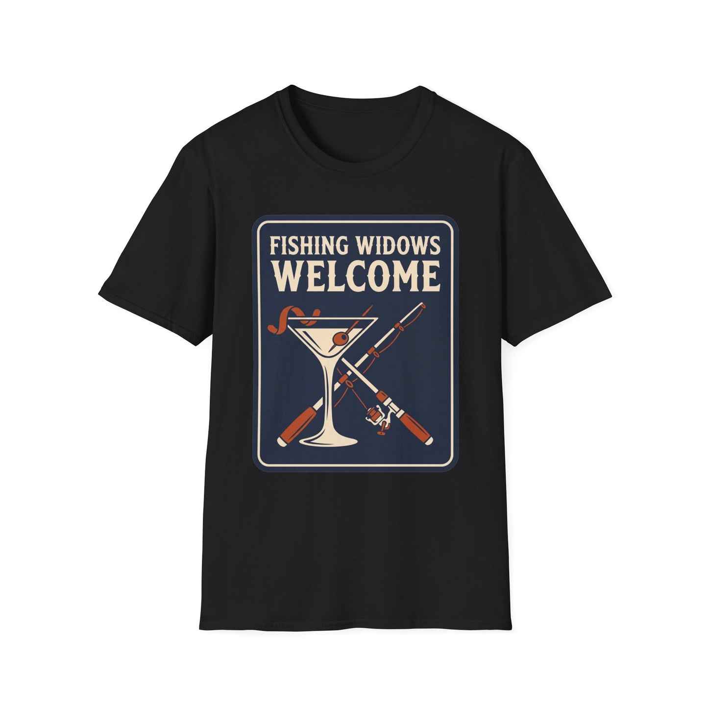 Fishing Widows Welcome Tee
