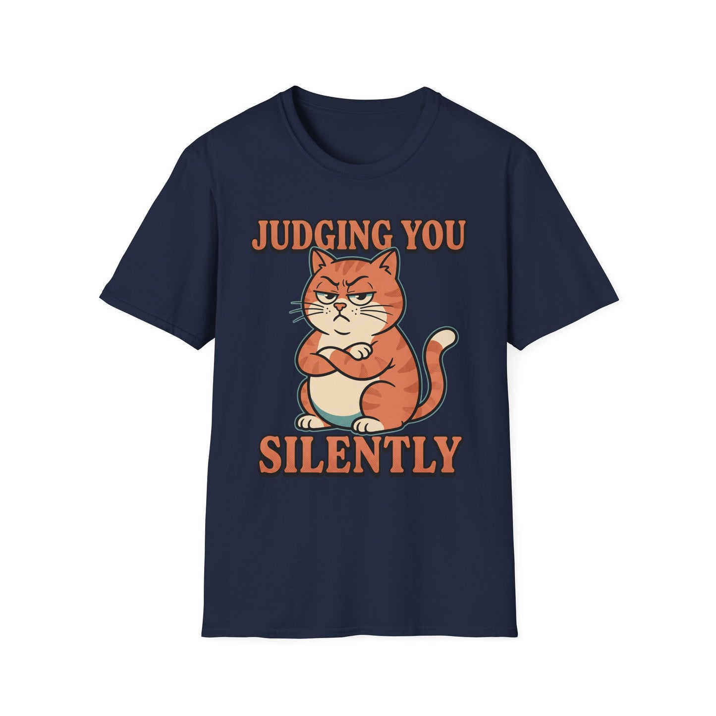 Judging You Silently Cat T-Shirt