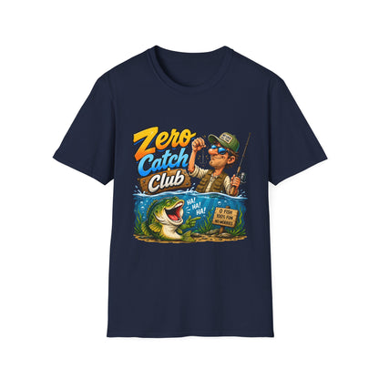 Zero Catch Club Tee flat lay back view