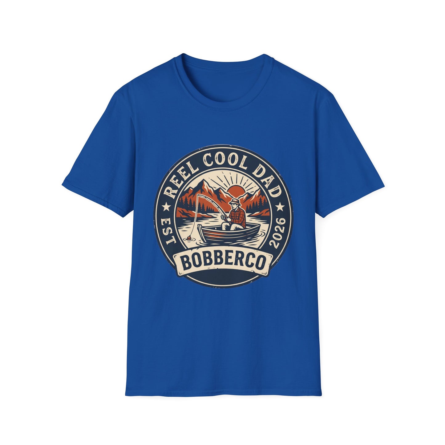 Reel Cool Dad Tee (Boat & Lake)