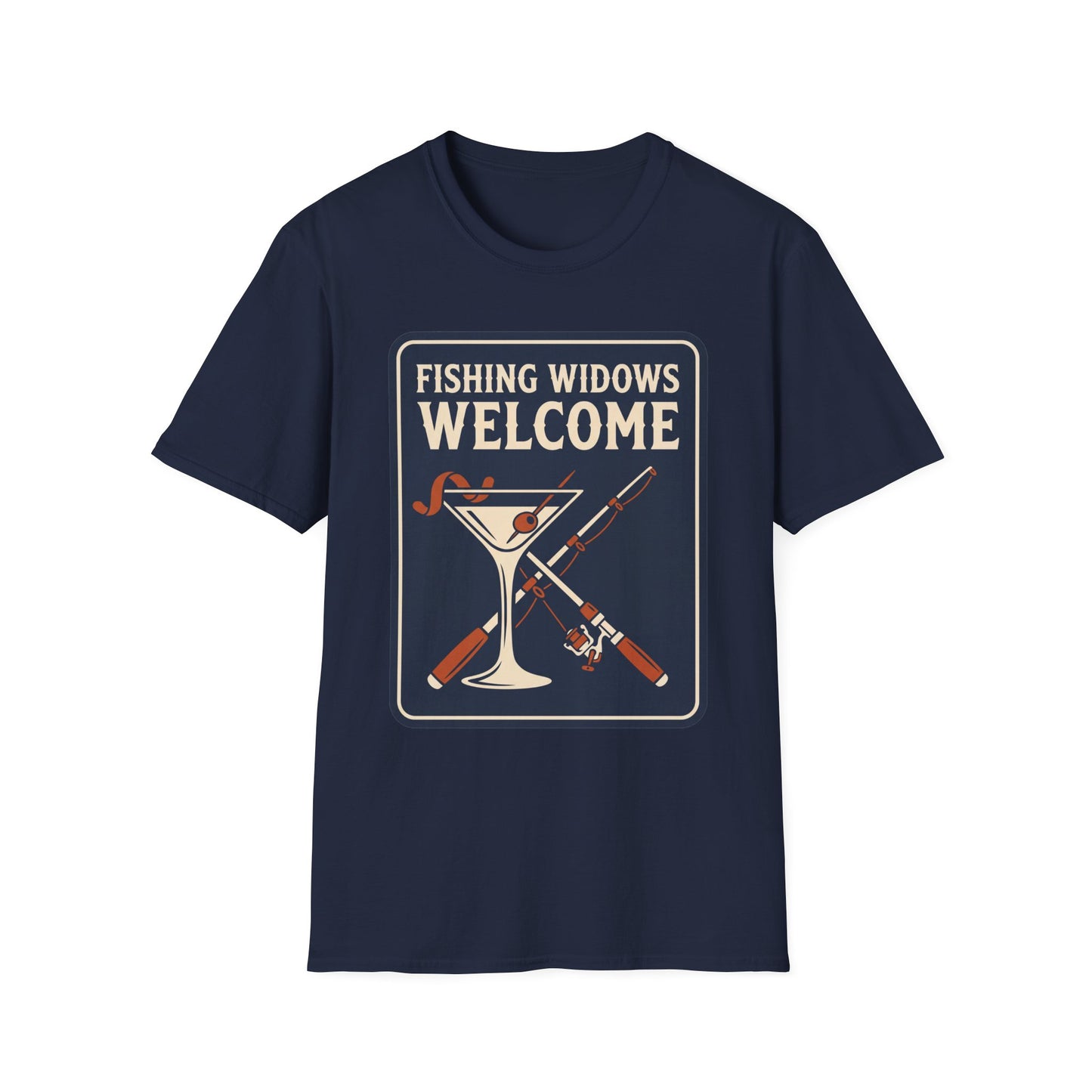 Fishing Widows Welcome Tee