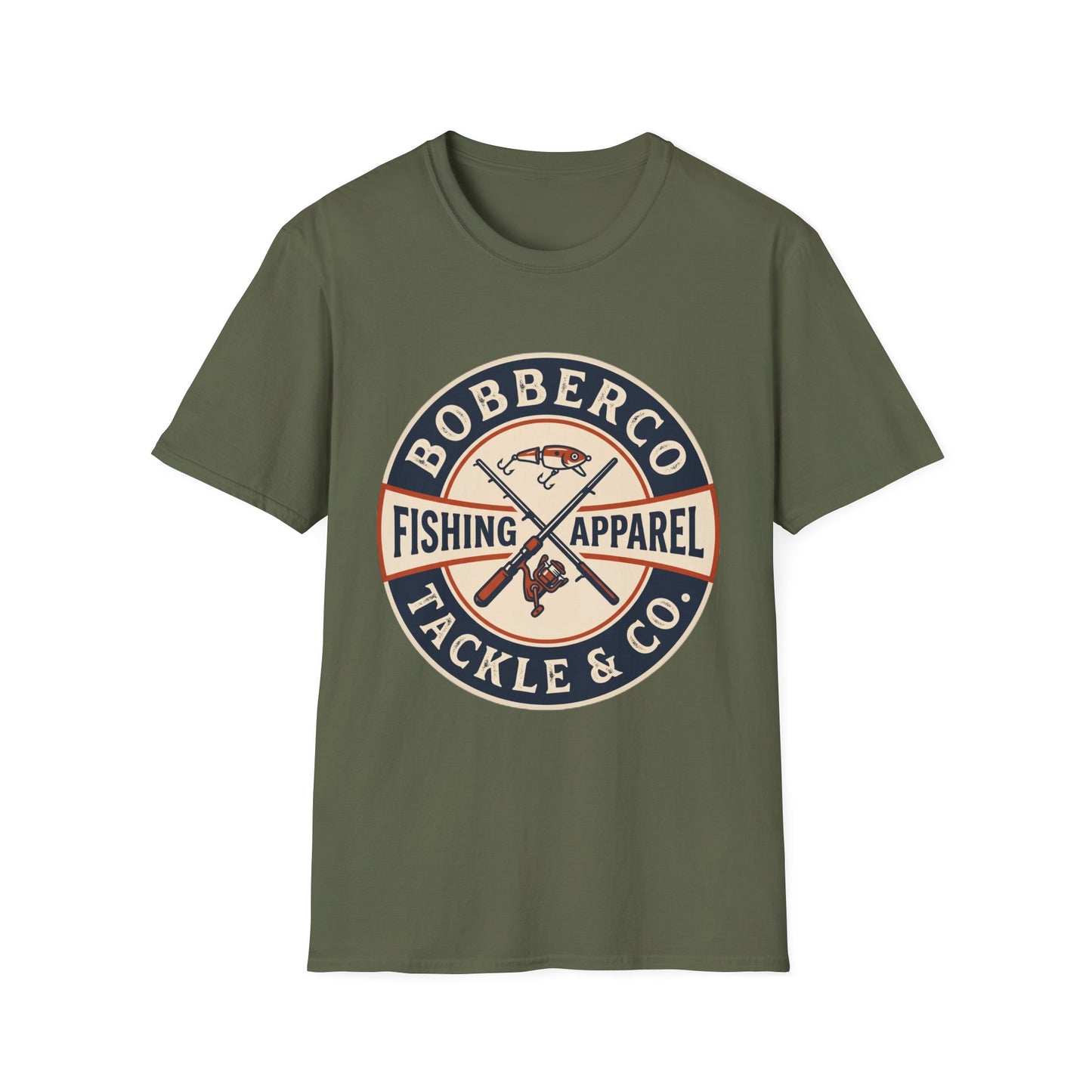 BobberCo Tackle & Co. Tee fabric texture close-up