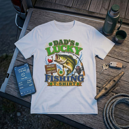 Dad's Lucky Fishing Tee